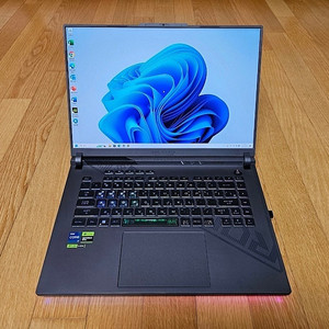 ASUS G614JV-N4038, 업그레이된 아수스 16인치 13세대 게이밍 노트북 팝니다.