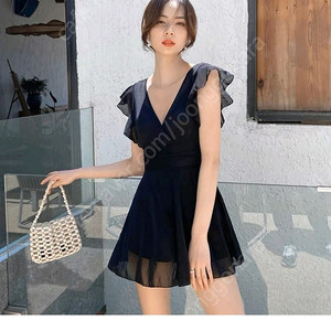 블랙 원피스 수영복