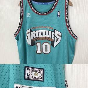 NBA 아디다스XHWC 밴쿠버 그리즐리스 유니폼/져지 XL #10 마이크비비