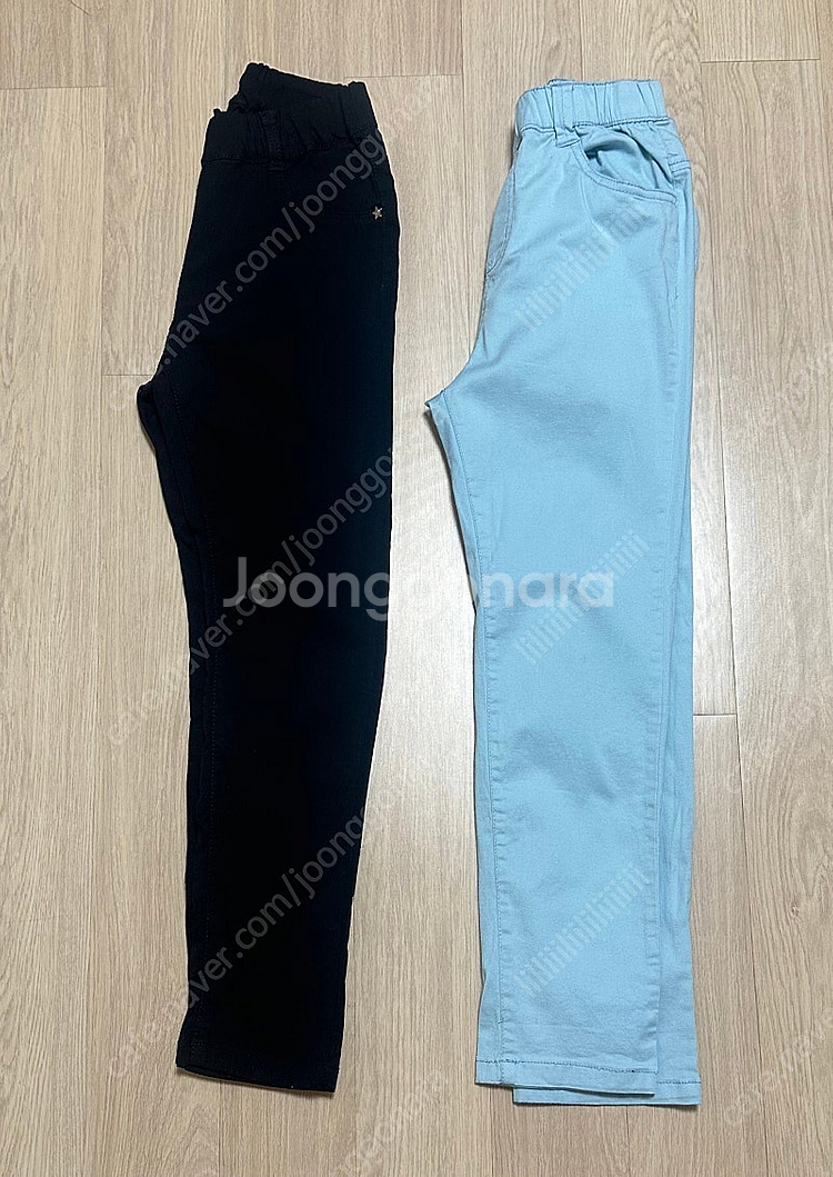 가격더내림 여아바지일괄 로엠걸즈팬츠 인디고뱅크팬츠 아동...--0