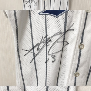 KBO 삼성라이온즈 (왕조)홈유니폼/져지 90 #13 장원삼(싸인)