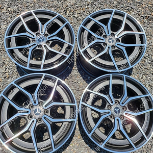 19인치 벤츠 신형 W213 AMG 건메탈폴리쉬 순정휠 1대분