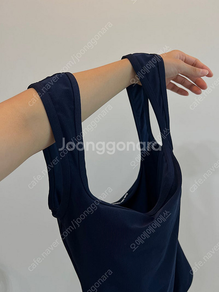 필즈라이크 수영복 RIBBED SQUARE NECK 네...--0