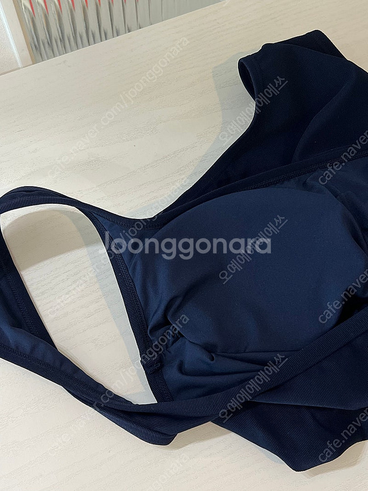 필즈라이크 수영복 RIBBED SQUARE NECK 네...--2