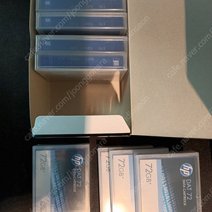 HP DAT 72 백업용 저장테이프 판매합니다.