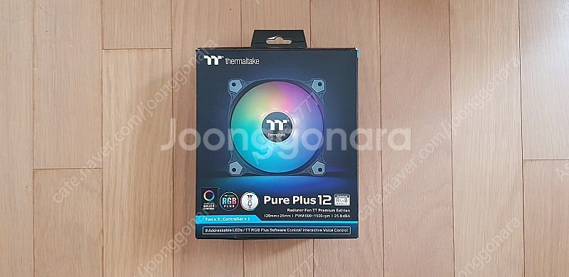 써멀테이크 Pure Plus12 120mm LED 팬 ...--0