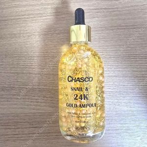 새상품) 차스코 스네일 24k 프리미엄 골드 앰플 100ml 에센