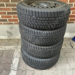 2156016 윈터타이어 215/60R16 깡통 휠&타이어 세트