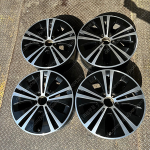 18인치 벤츠 E클래스 순정휠 1대분(사용감 약간) PCD112 8.0J +43