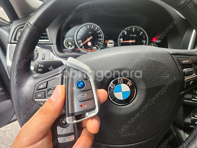 BMW 5시리즈 F바디 구형 클래식 자동차키 분실시 차...--3