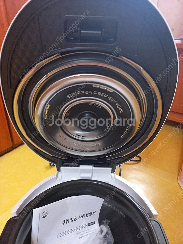 쿠첸 김연아 건강 잡곡 밥솥 그레인 10인용 IH압력밥솥CRT-PWPD1010KFU 팝니다--6