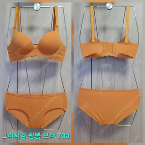 노와이어 왕뽕 브라 팬티 70, 프리