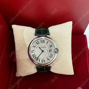 까르띠에 발롱블루36mm쿼츠