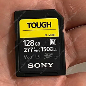 소니 SONY 터프 TOUGH SD 메모리 카드 128GB