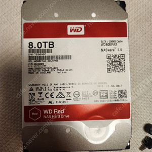 WD 8TB RED HDD 팝니다