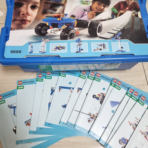레고 에듀케이션 9686 수동 전동 기계 + 9688 재생 가능 에너지 에드온 세트