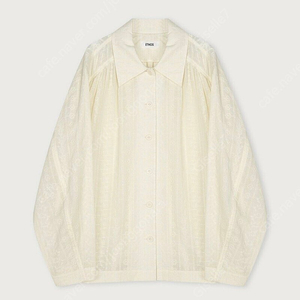 새제품 에토스 BRODERIE SHIRT