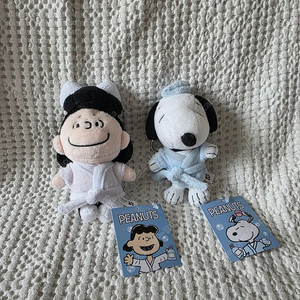 가운 스누피, 루시 인형 키링 일괄