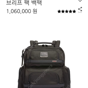 투미 TUMI 알파 브리프 백팩 판매합니다