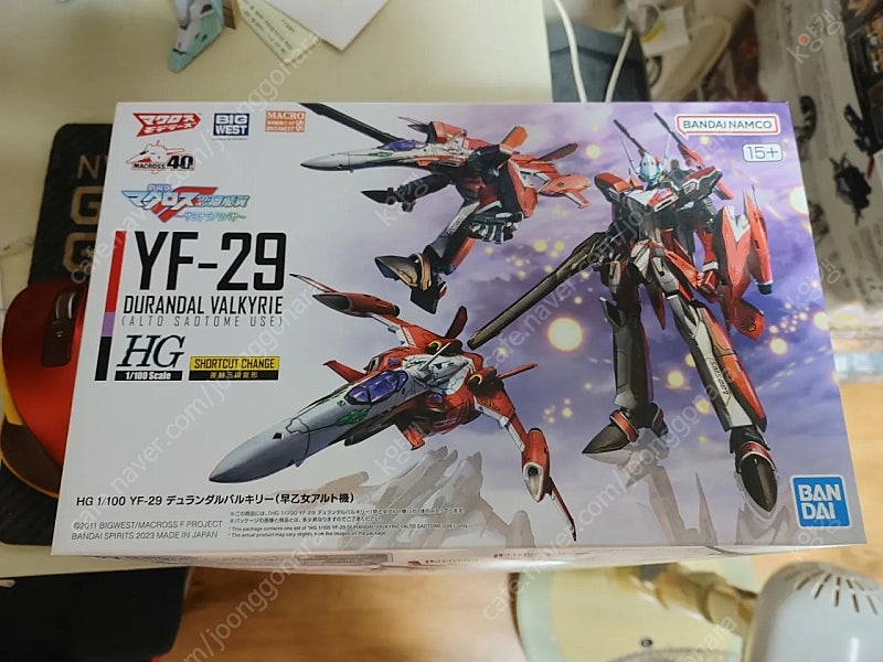 HG 1/100 YF-29 듀란달 발키리 (사오토메 알토기) 팝니다!