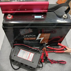 12v 100ah 150w캠핑차박인산철배터리세트
