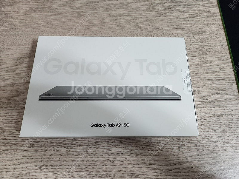 청주 갤럭시 탭 A9+ 5G 그라파이트 단순개봉 팝니다--3