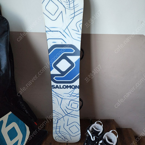살로몬 스노우 보드, 바인딩, 부츠 (1회 사용) SALOMON