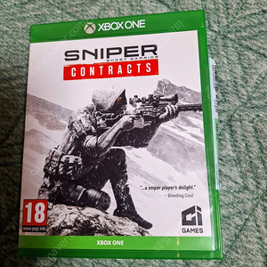 xboxone 스나이퍼고스트워리어 컨트랙트 정발판 상태S급 팝니다.한글자막