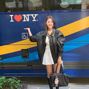 릴리코츠 레더 자켓