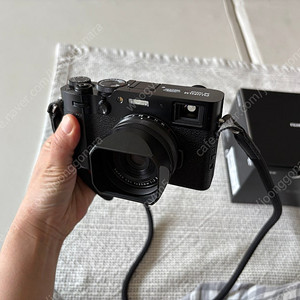 후지 X100VI 블랙 거의 새상품 (보증 26년 7월까지)