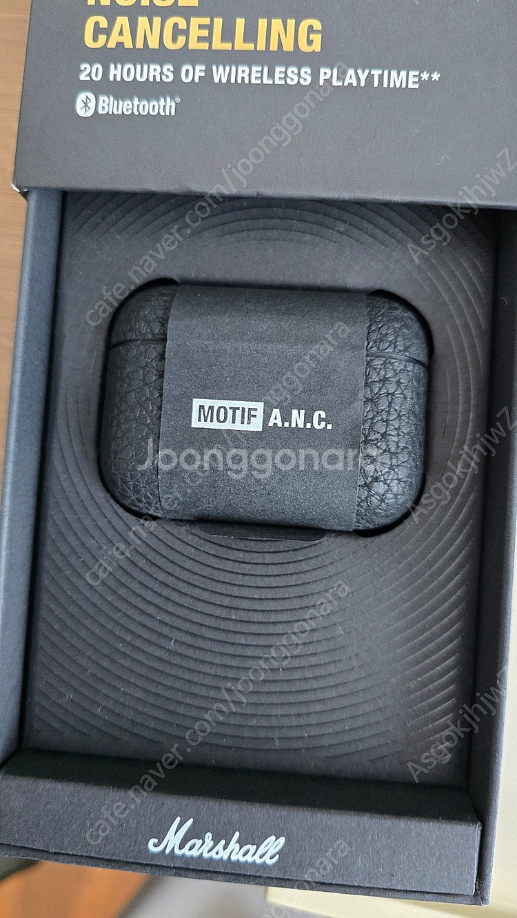 마샬 모티프 ANC 블루투스 이어폰 (미사용)--2