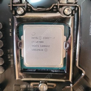 10700k+maximus xii hero wifi 풀박스 .