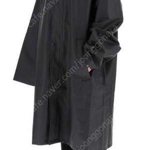베트멍 PVC 레인코트 블랙 후드 이미지