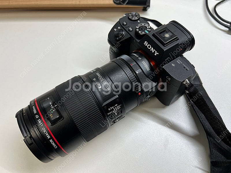 메타본즈5 Canon EF to Emount T Mark V 판매합니다.--7