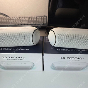 LG 엑스붐 Go PL7W 블루투스 스피커(2개 일괄)