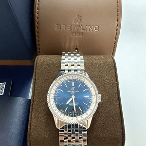 브라이틀링 네비타이머 38mm 청판 전시급 팝니다.