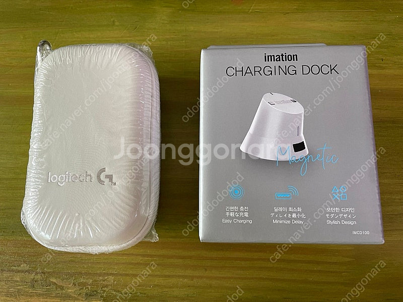 이메이션 충전독(로지텍 지슈라호환)+ 로지텍 마우스파우...--0