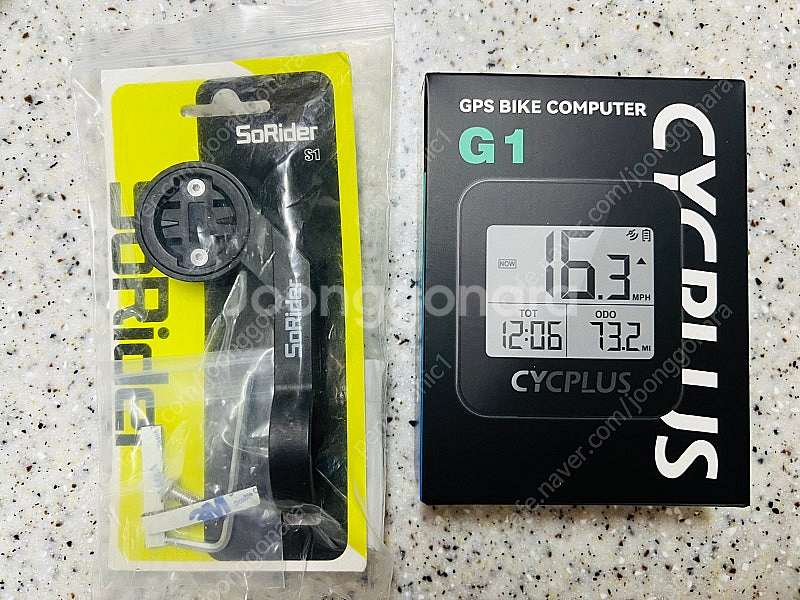 GPS 자전거속도계 C타입 충전식 고프로타입 가민형 거...--0