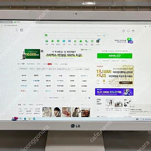 LG 일체형 PC LG 22인치 올인원 컴퓨터