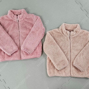 여아 후리스 2장 & 바람막이 2장 (일괄)