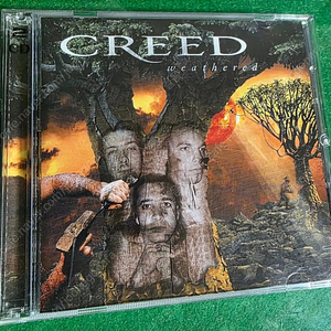 크리드(CREED) 밴드 'Weatherd'앨범 2CD 음반 판매합니다.