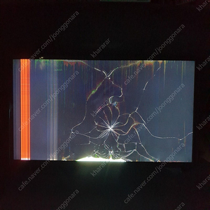 UN32J4110AF 삼성 32인치 TV 액정파손 고장