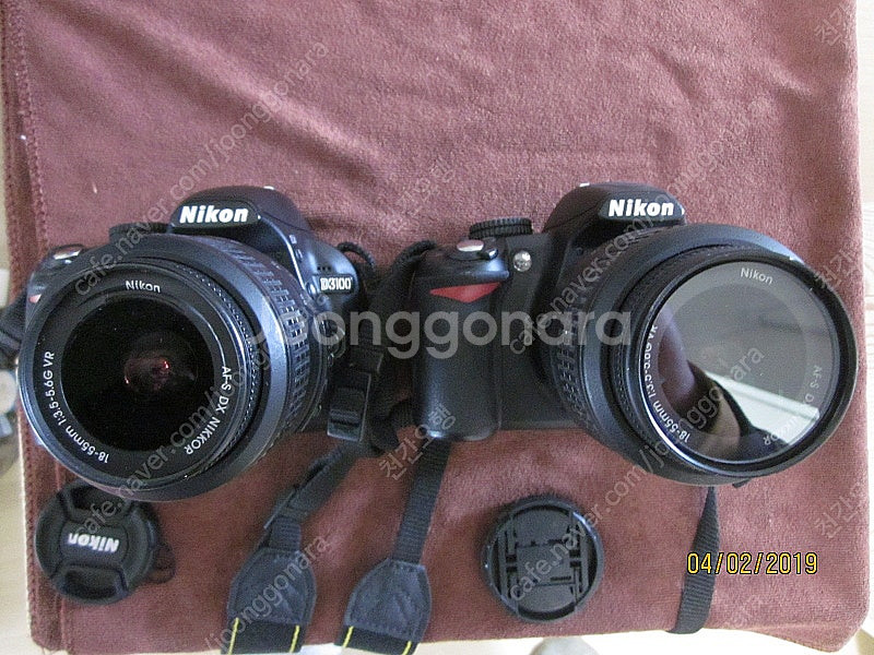 니콘 D3100 2대--1