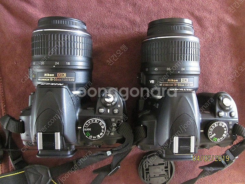 니콘 D3100 2대--2