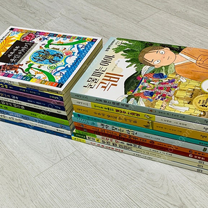[눈높이 창의독서] 중등 대비 / 초등 고학년 독서 논술 20권 (정가 229,500원) 한 번 읽어 새책 수준 또는 읽지 않은 새책이 대부분입니다.
