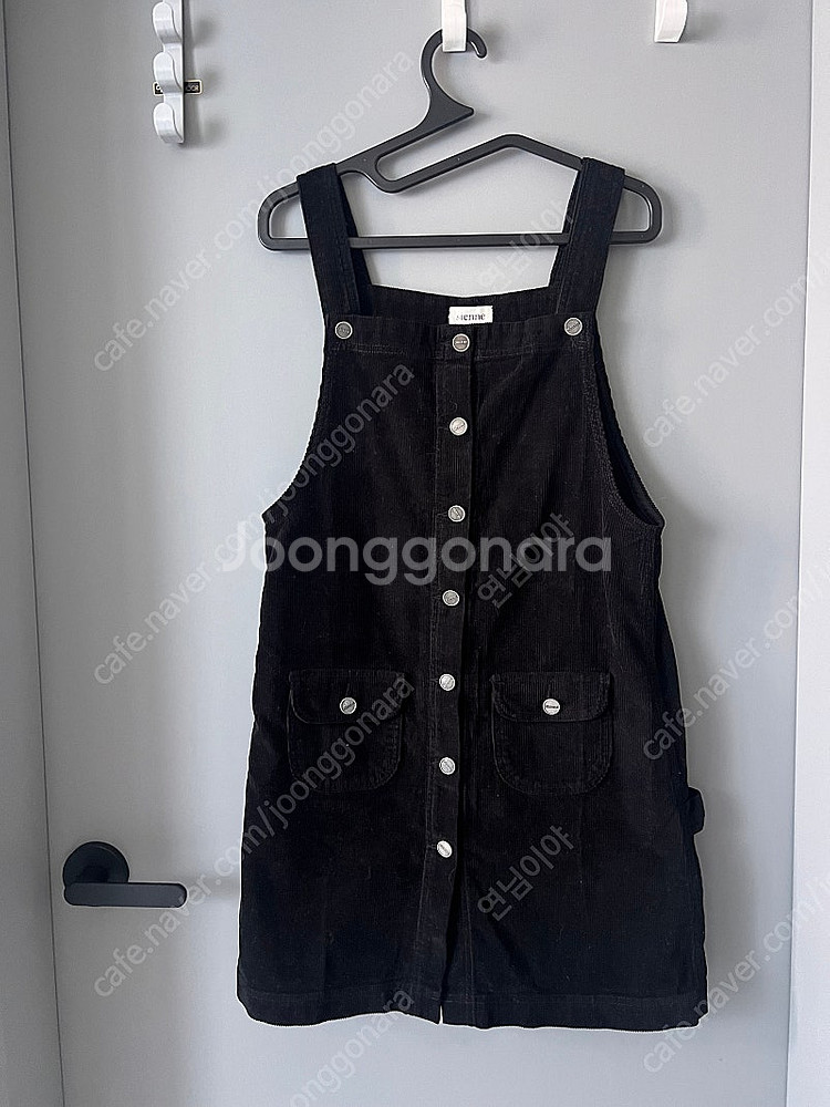 시엔느 Corduroy Suspender Dress--1