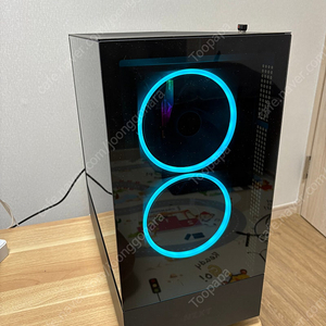NZXT H5 elite + B650M + 라이젠 9700X 반본체