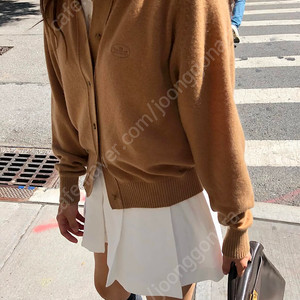 더바넷 White Blair Pleated Mini Skirt S 사이즈
