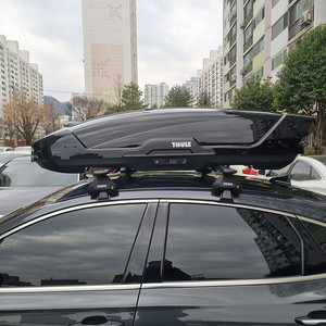 경산)툴레 루프박스 Motion XT L 및 툴레 가로바7105 팝니다