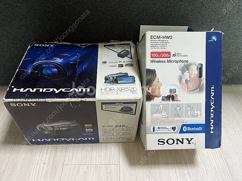 [SONY] HDR-XR520 캠코더 + ECM-HW2...--0